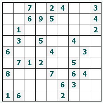 Skriv ut Sudoku #294