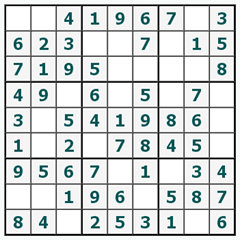 Sudoku on-line #296