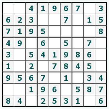 Skriv ut Sudoku #296