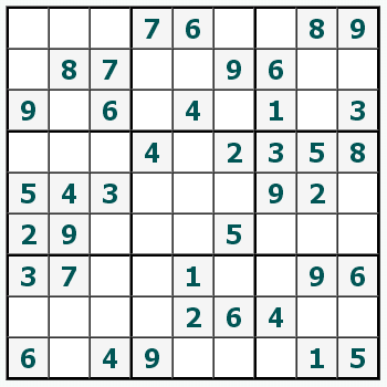 Print Sudoku #298