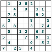 Kostenloses Online-Sudoku #3