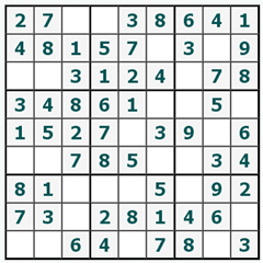 Sudoku on-line #301
