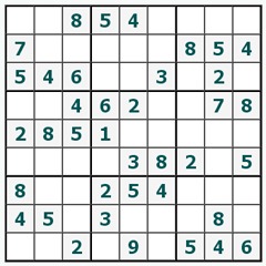 Sudoku on-line #313