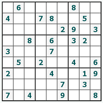 Skriv ut Sudoku #319