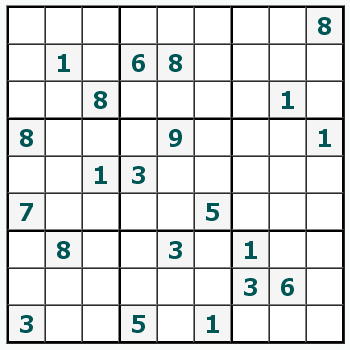 drucken Sudoku #330