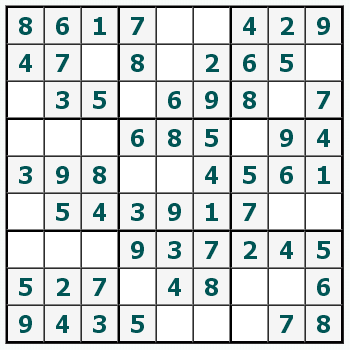 Skriv ut Sudoku #336