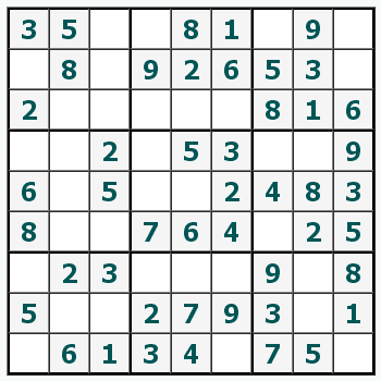 Sudoku yazdırmak #337