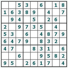 Sudoku on-line #341