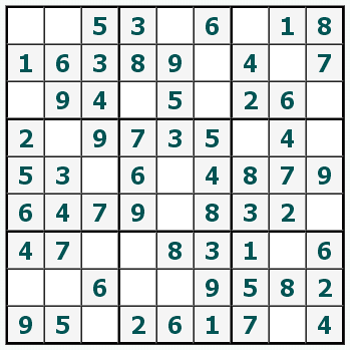 Print Sudoku #341