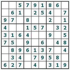 Sudoku on-line #346