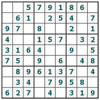 Cetak Sudoku #346