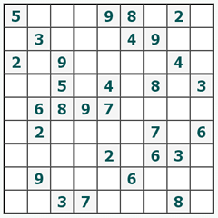 Sudoku trực tuyến #349