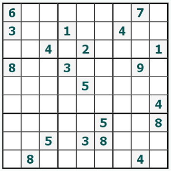 Print Sudoku #350