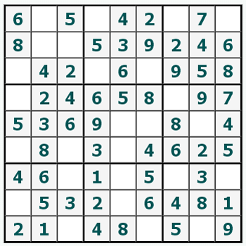Skriv ut Sudoku #351