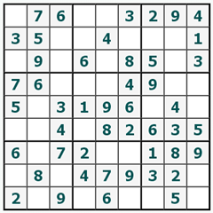 Sudoku on-line #352