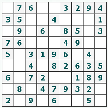Skriv ut Sudoku #352