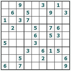 Sudoku on-line #354