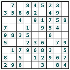 Sudoku trực tuyến #356