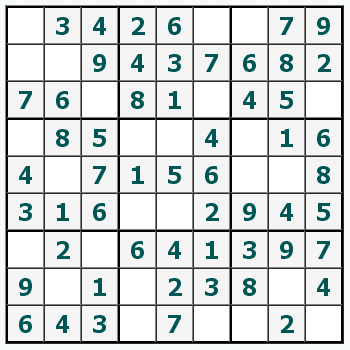 imprimir Sudoku #36