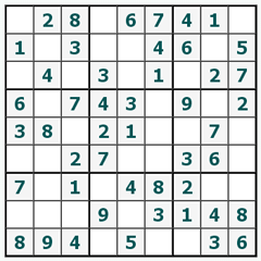 Sudoku on-line #37