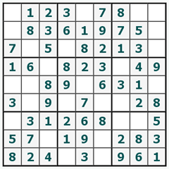Sudoku on-line #371