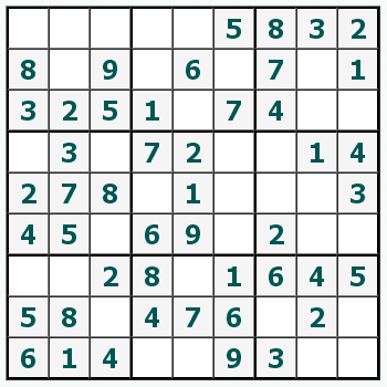 Imprimer Sudoku #372
