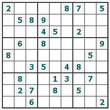 Skriv ut Sudoku #379