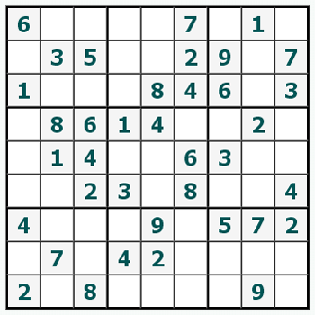 Skriv ut Sudoku #383