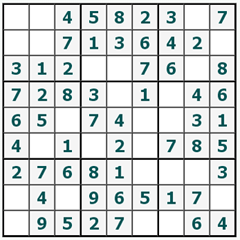 Sudoku online #396
