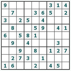 Sudoku on-line #398