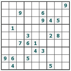 Sudoku on-line #40