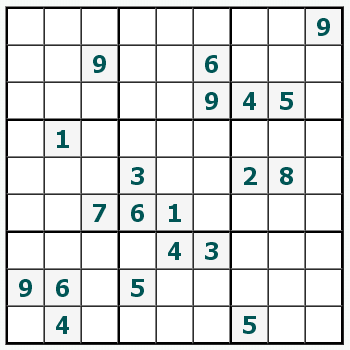 In Sudoku #40