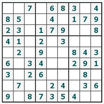 Print Sudoku #402