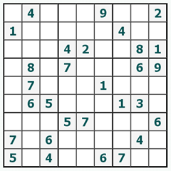 Sudoku trực tuyến #404