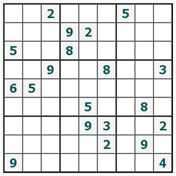 Skriv ut Sudoku #405