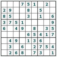 Sudoku trực tuyến #407