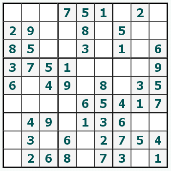 Print Sudoku #407