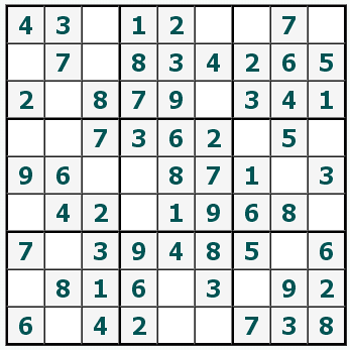 Cetak Sudoku #416