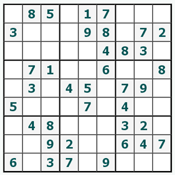 Skriv ut Sudoku #418