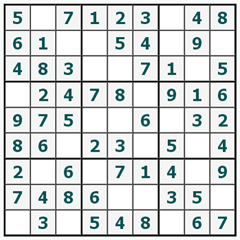 Sudoku on-line #421