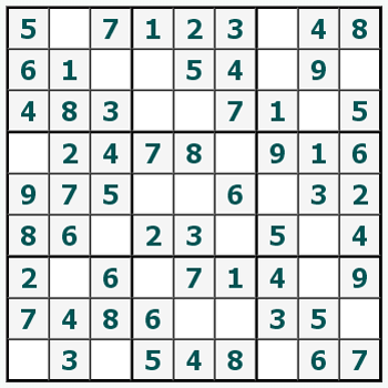 Print Sudoku #421