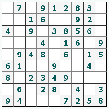 Cetak Sudoku #422