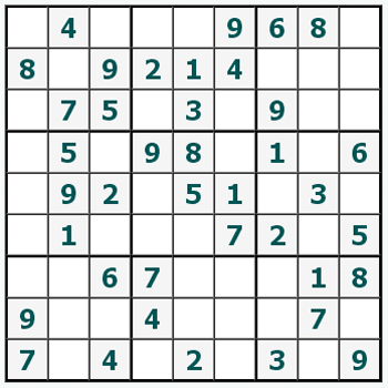 Cetak Sudoku #423