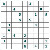 Gratis online Sudoku #425