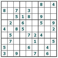 Sudoku on-line #429