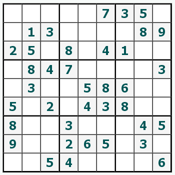 Skriv ut Sudoku #43