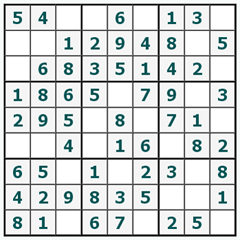 Sudoku on-line #431