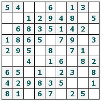 Print Sudoku #431