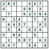 Gratis online Sudoku #432