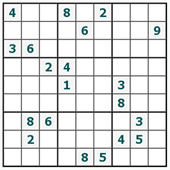 Gratis online Sudoku #435